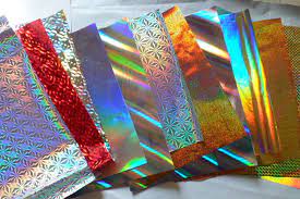 Transfer Metallized or Holographic Paper and Boards